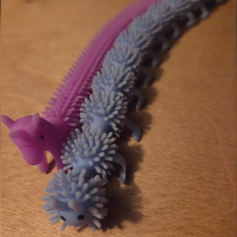 Purple and Blue Dinosaur Toy